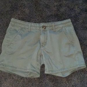 Green American Eagle Shorts
